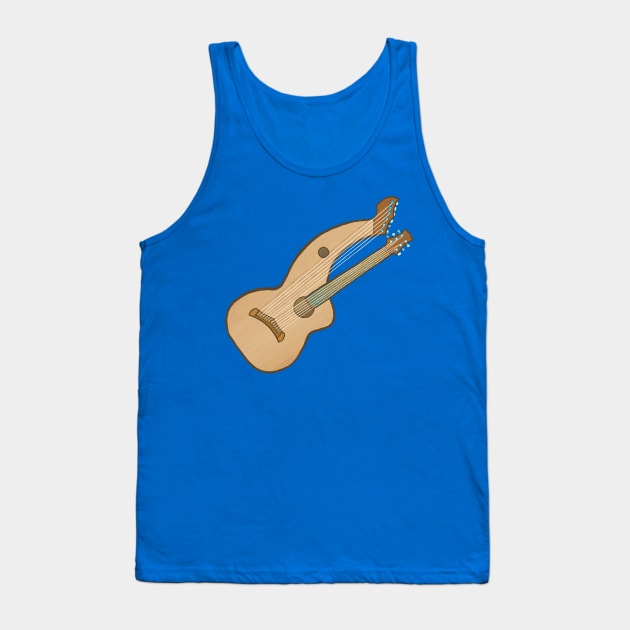 Harp guitar Tank Top by ElectronicCloud